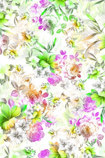 392795-飞舞中的木槿花