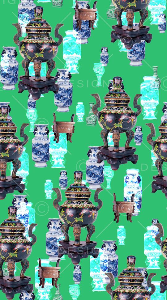 古典印花华亿平台图片