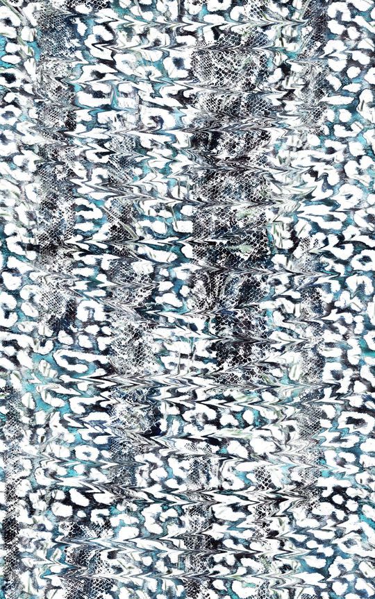 豹纹印花华亿平台图片