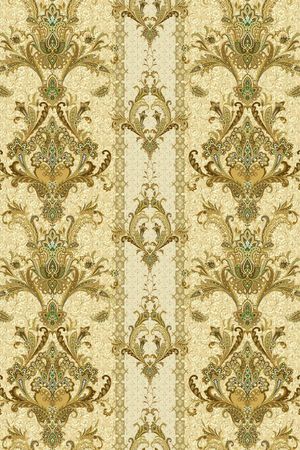 欧美精致古典花纹印花华亿平台图片