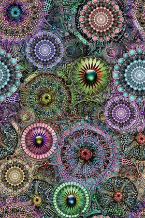 多彩印花华亿平台图片