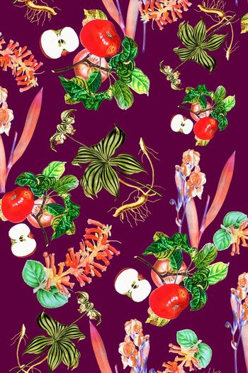 393093-琳琅散落百草花果花卉