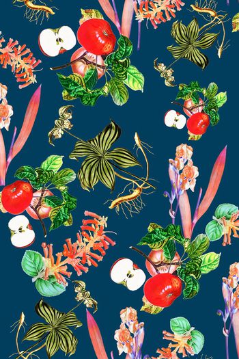 393095-琳琅散落百草花果花卉