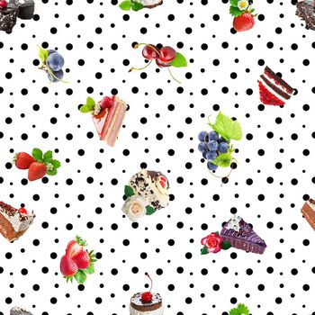 393106-清新水果蛋糕图案组合