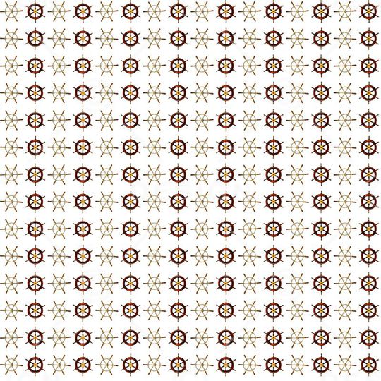 海洋元素系列印花华亿平台图片