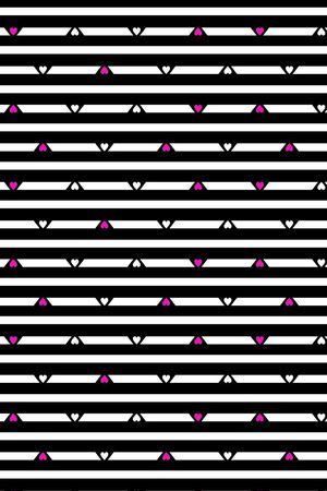 黑白条子印花华亿平台图片