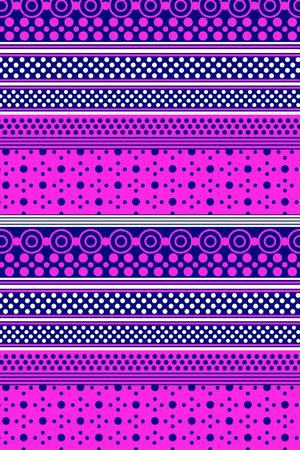 简单波点条子印花华亿平台图片