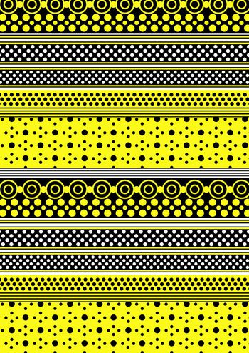 393182-可爱时尚小清新条子波点花