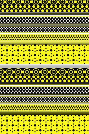 简单波点条子印花华亿平台图片