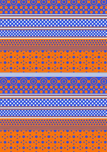 393183-可爱时尚小清新条子波点花