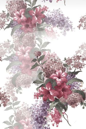 复古印花华亿平台图片