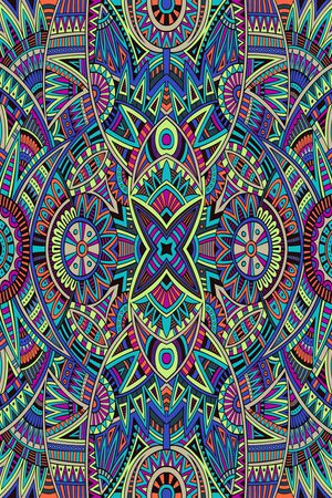 抽象几何印花华亿平台图片