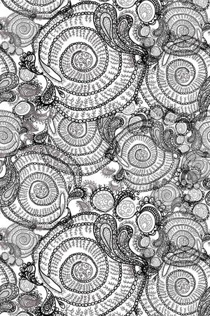 抽象几何印花华亿平台图片