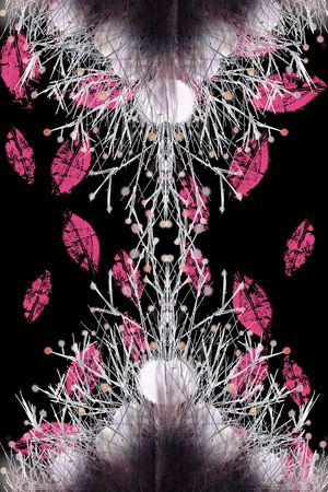 抽象印花华亿平台图片