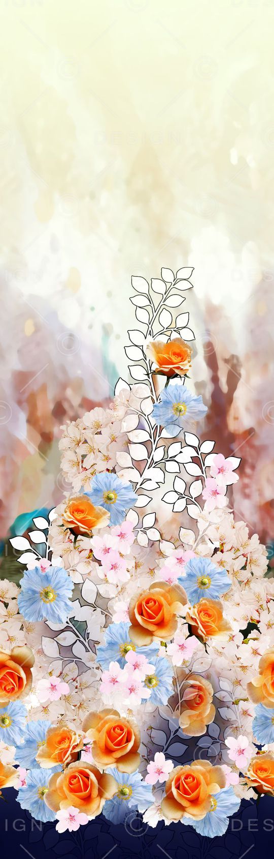 田园印花华亿平台图片