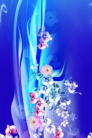 抽象印花华亿平台图片