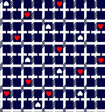 393351-时尚大气格 桃心