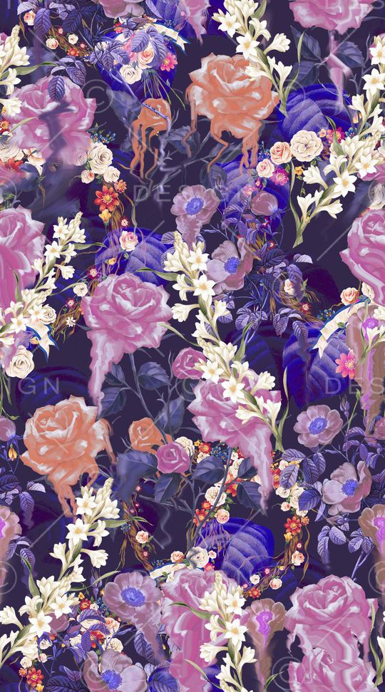 抽象印花华亿平台图片