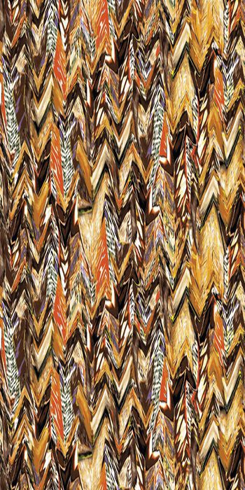 393407-非洲风色彩抽象动物羽毛毛皮民族部落