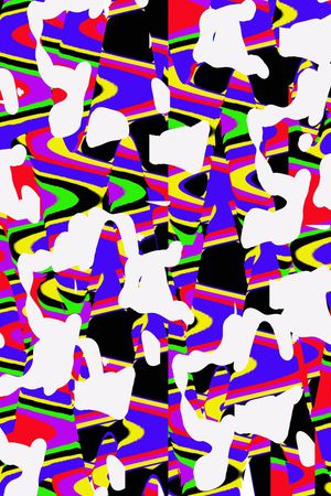 抽象印花华亿平台图片