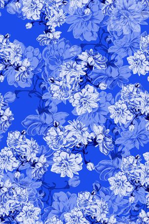 中国风印花华亿平台图片