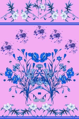 中国风印花华亿平台图片