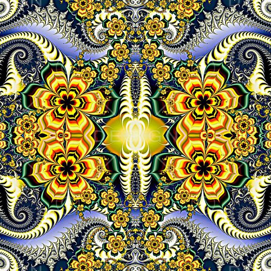 抽象印花华亿平台图片