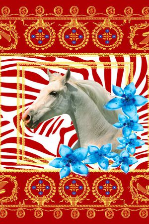 欧式印花华亿平台图片