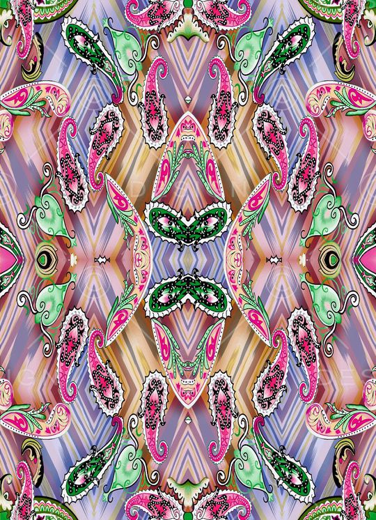 几何印花华亿平台图片