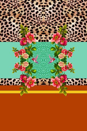 休闲印花华亿平台图片