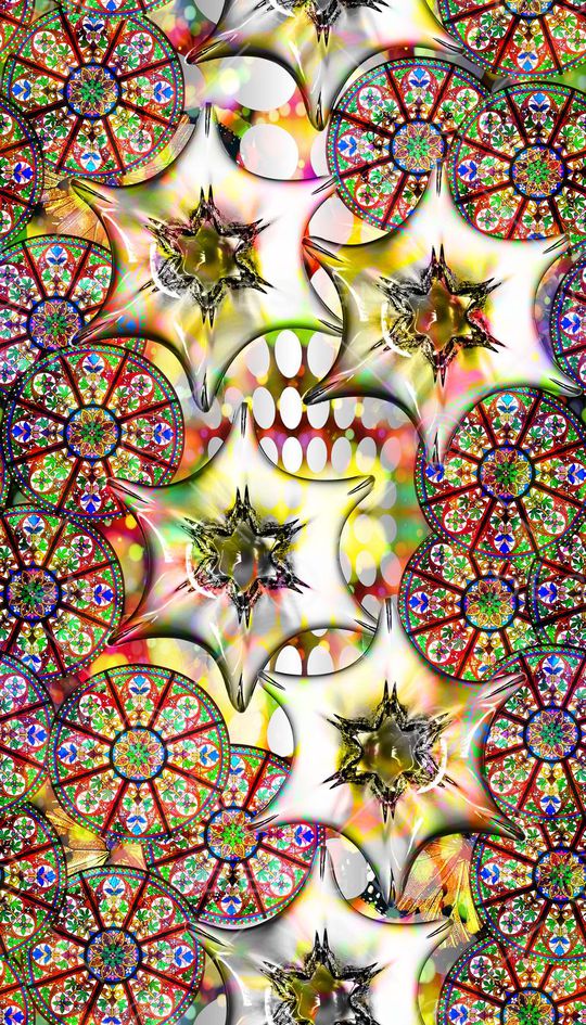 民族元素印花华亿平台图片