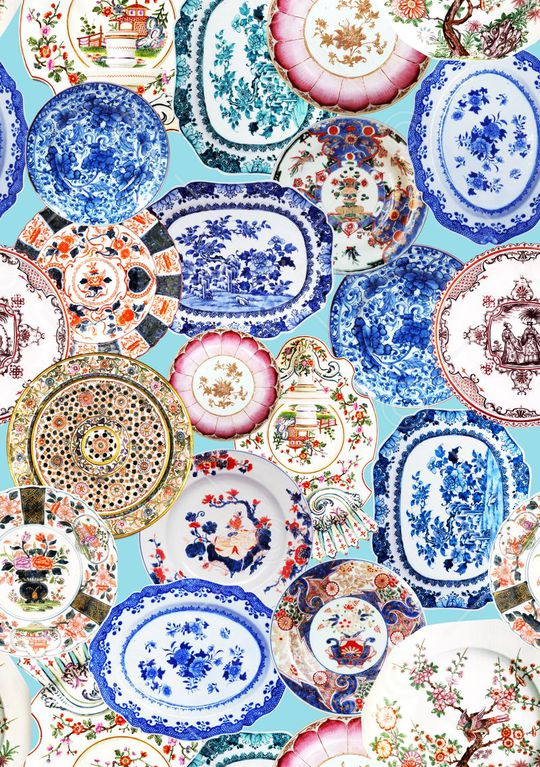 瓷盘印花华亿平台图片