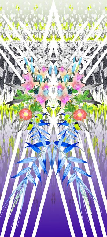 393772-条纹花卉定位