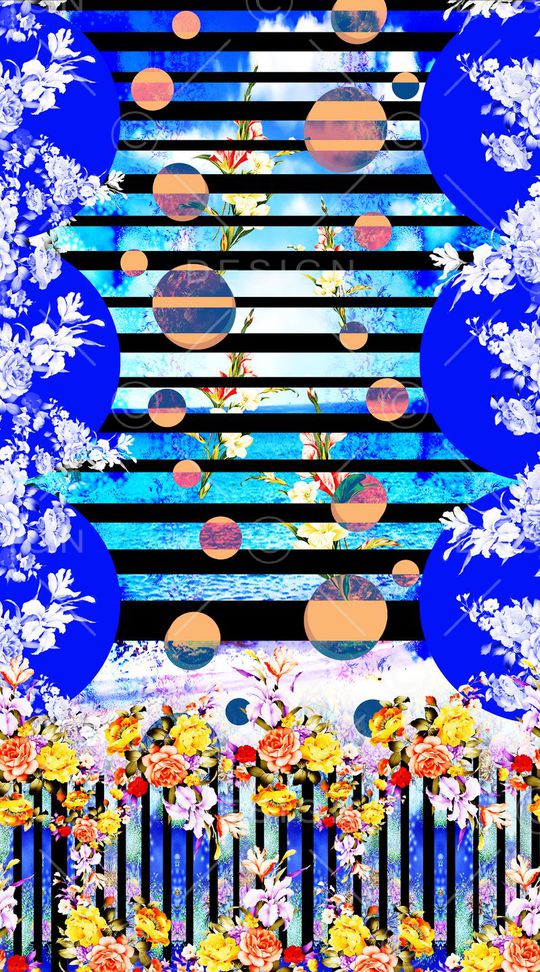 波点印花华亿平台图片