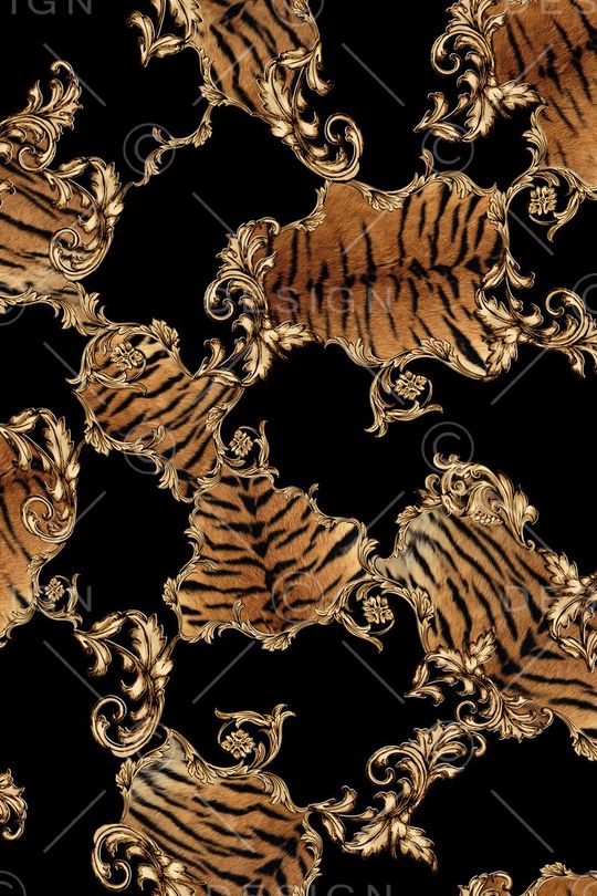 豹纹印花华亿平台图片