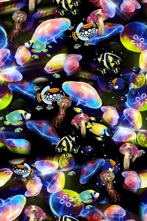 时尚印花华亿平台图片