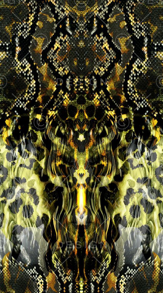 豹纹印花华亿平台图片