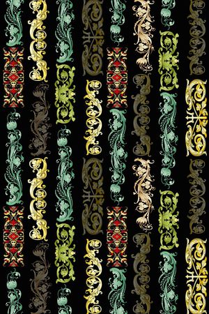 民族风印花华亿平台图片