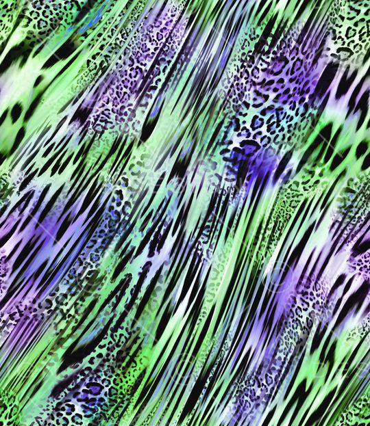 斑马纹豹纹印花华亿平台图片