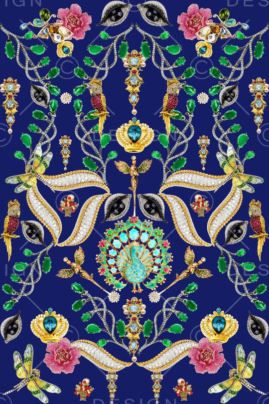 奢华印花华亿平台图片