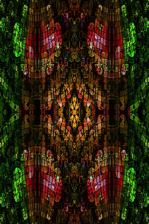 抽象印花华亿平台图片