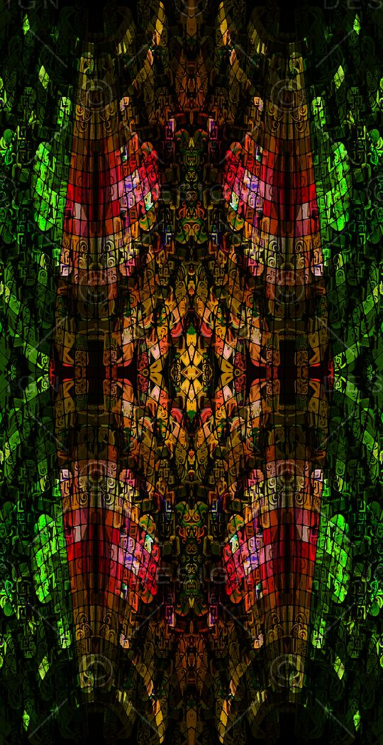 抽象印花华亿平台图片