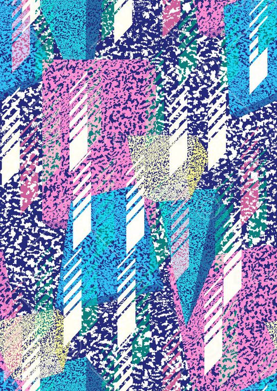 几何印花华亿平台图片