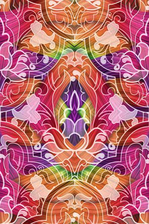 抽象  创新  原创印花华亿平台图片