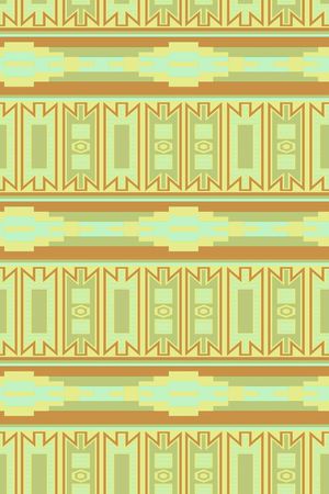 复古几何印花华亿平台图片