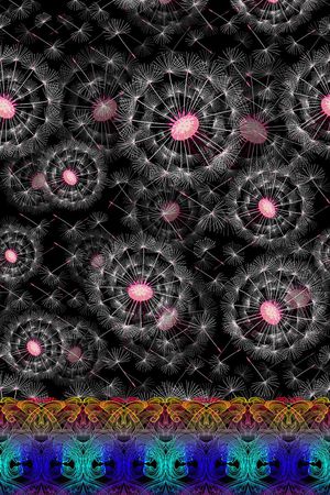 抽象印花华亿平台图片