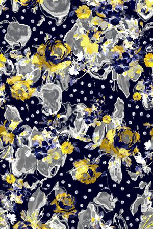 复古印花华亿平台图片