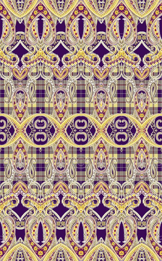 民族风印花华亿平台图片