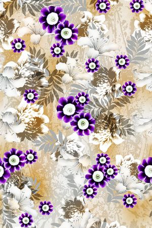 抽象印花华亿平台图片