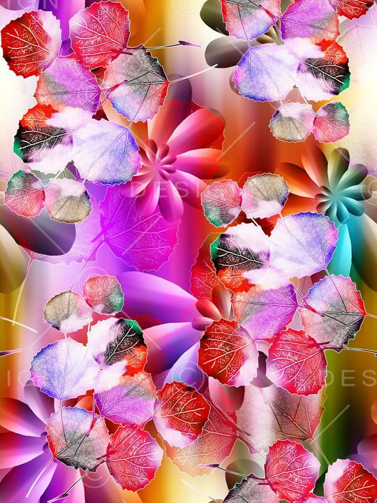 叶子印花华亿平台图片